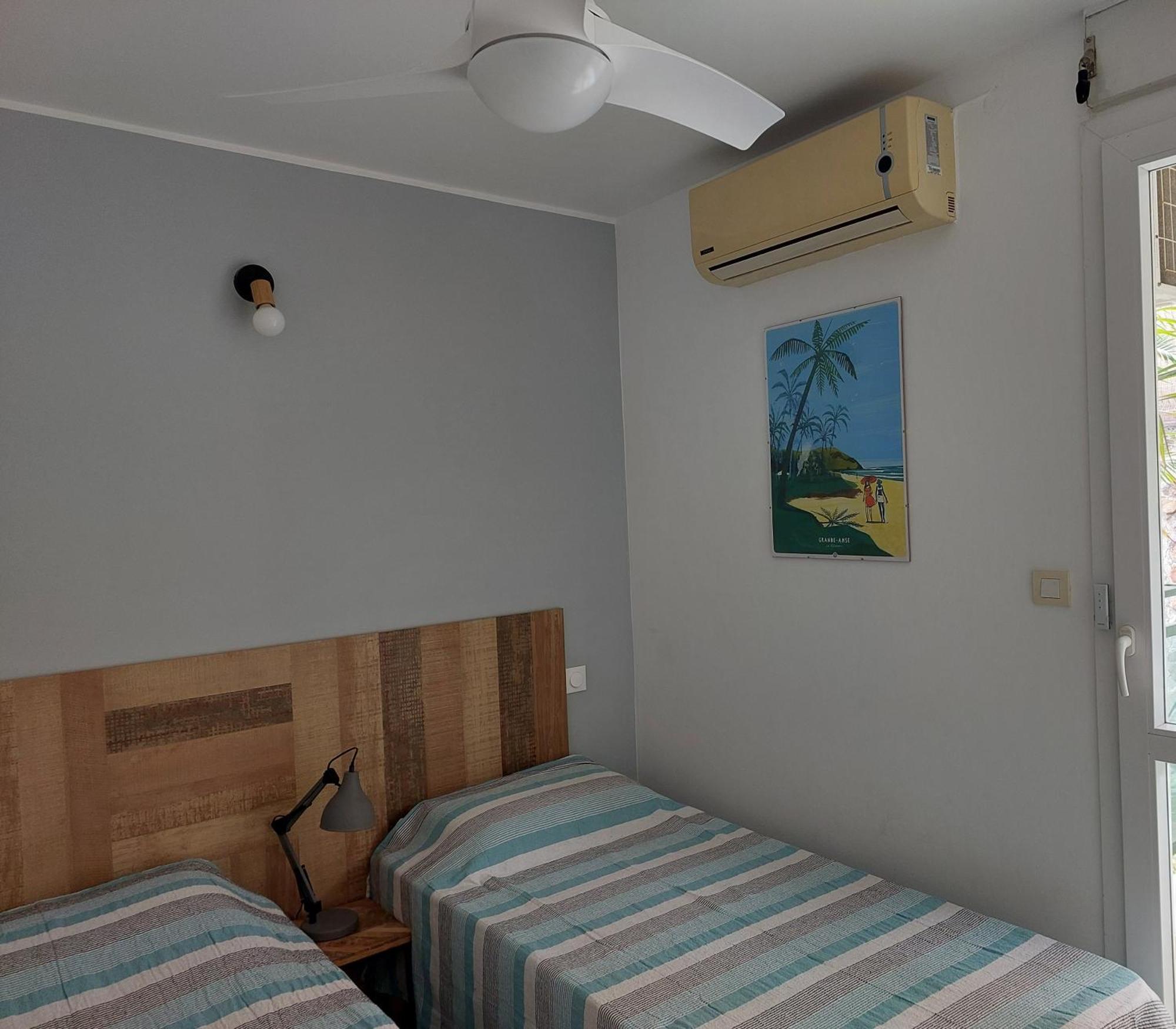 Ferienwohnung Beau T3 Litchi Vue Ocean Piscine Saint-Gilles-les-Bains Exterior foto